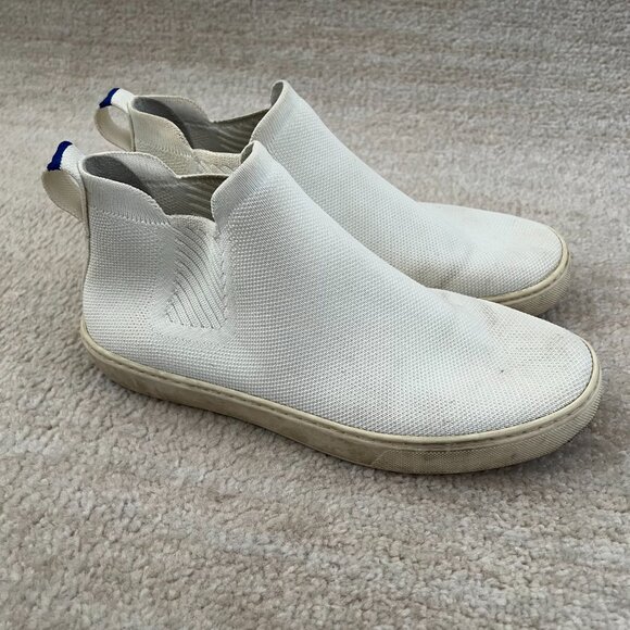 Rothy’s The Chelsea Boot Slip On High Top Sneakers Knit Shoes 8.5 - Picture 4 of 10